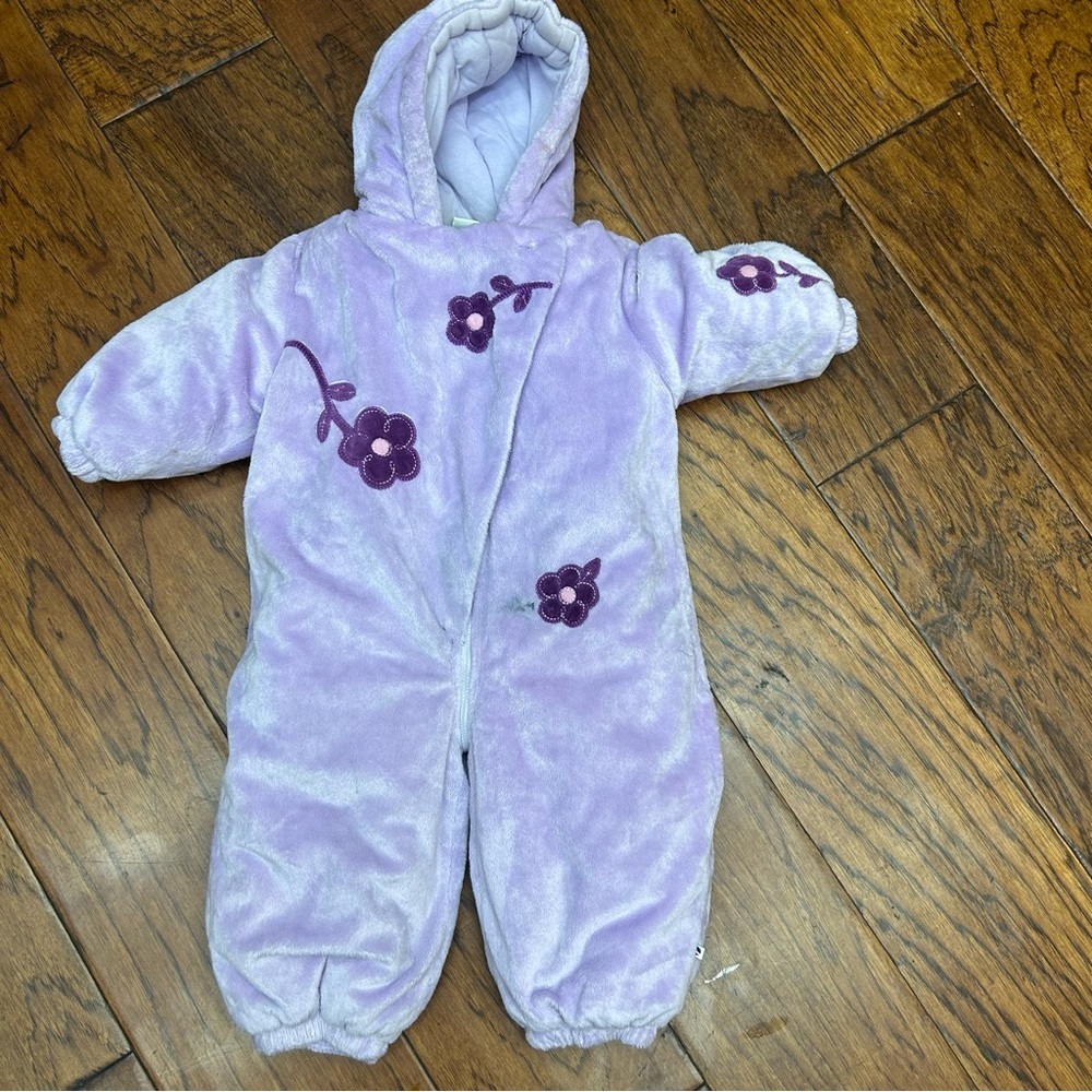 Absorba Lavender‎ Baby winter snow suit